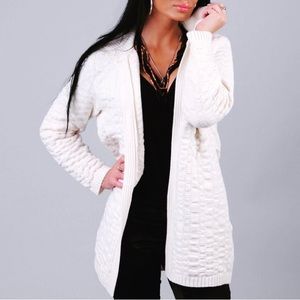 Shawl collar cardigan